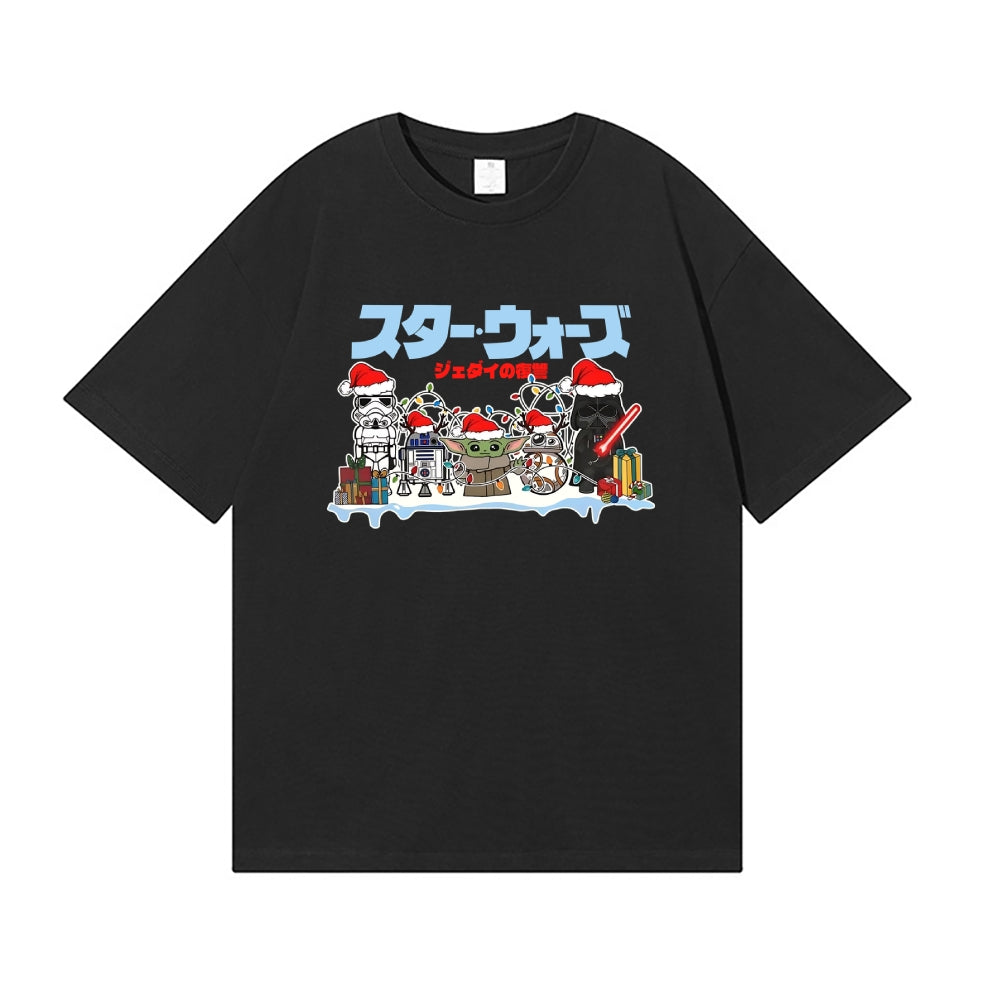 Christmas Star Wars Japanese Style Classic Tee