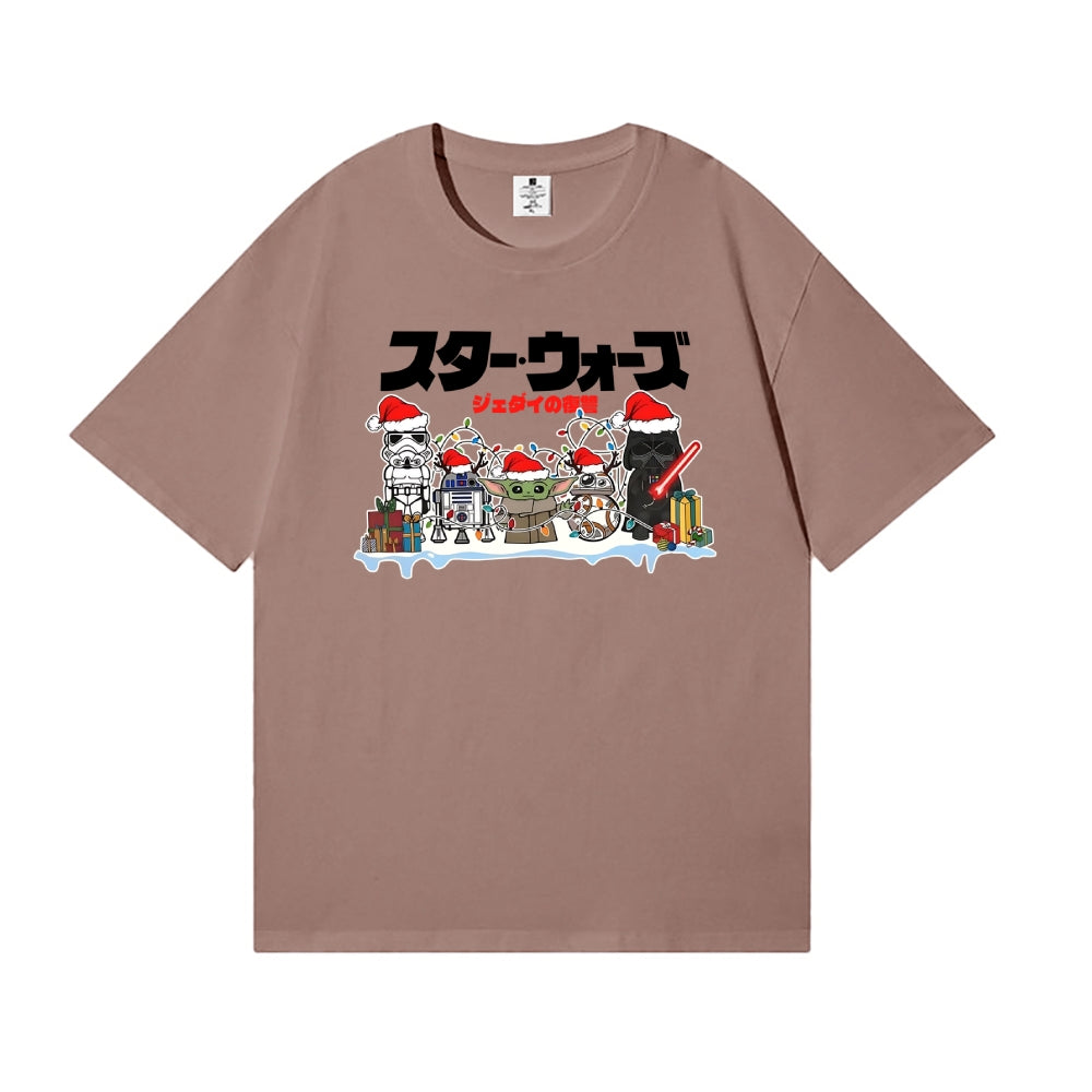 Christmas Star Wars Japanese Style Classic Tee
