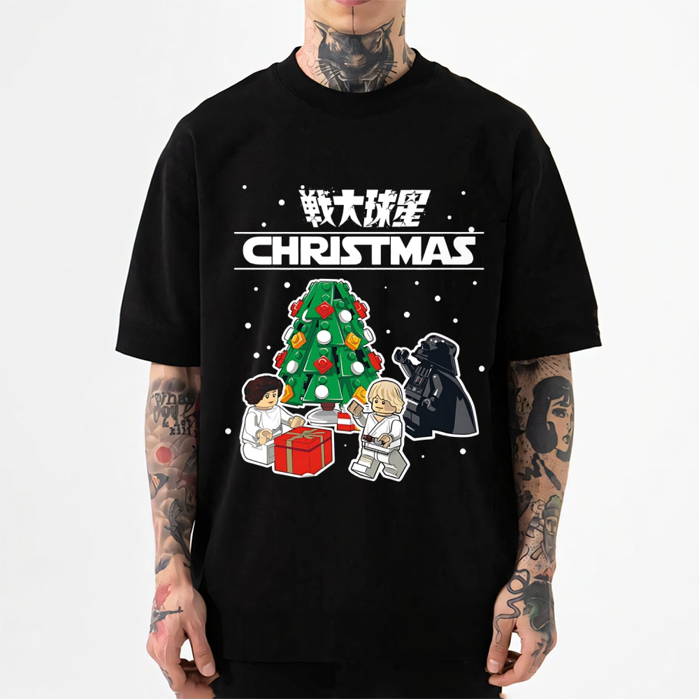 Christmas Star Wars Japanese Style Classic Tee