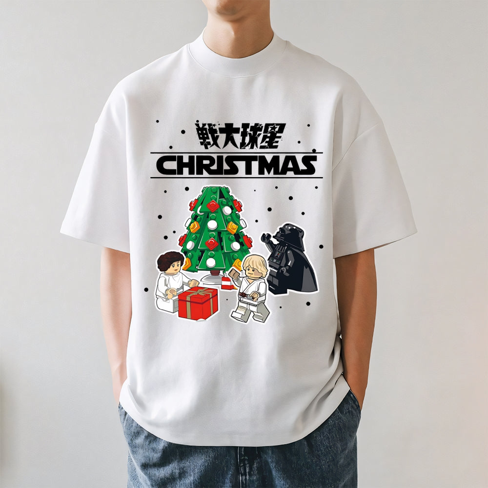 Christmas Star Wars Japanese Style Classic Tee