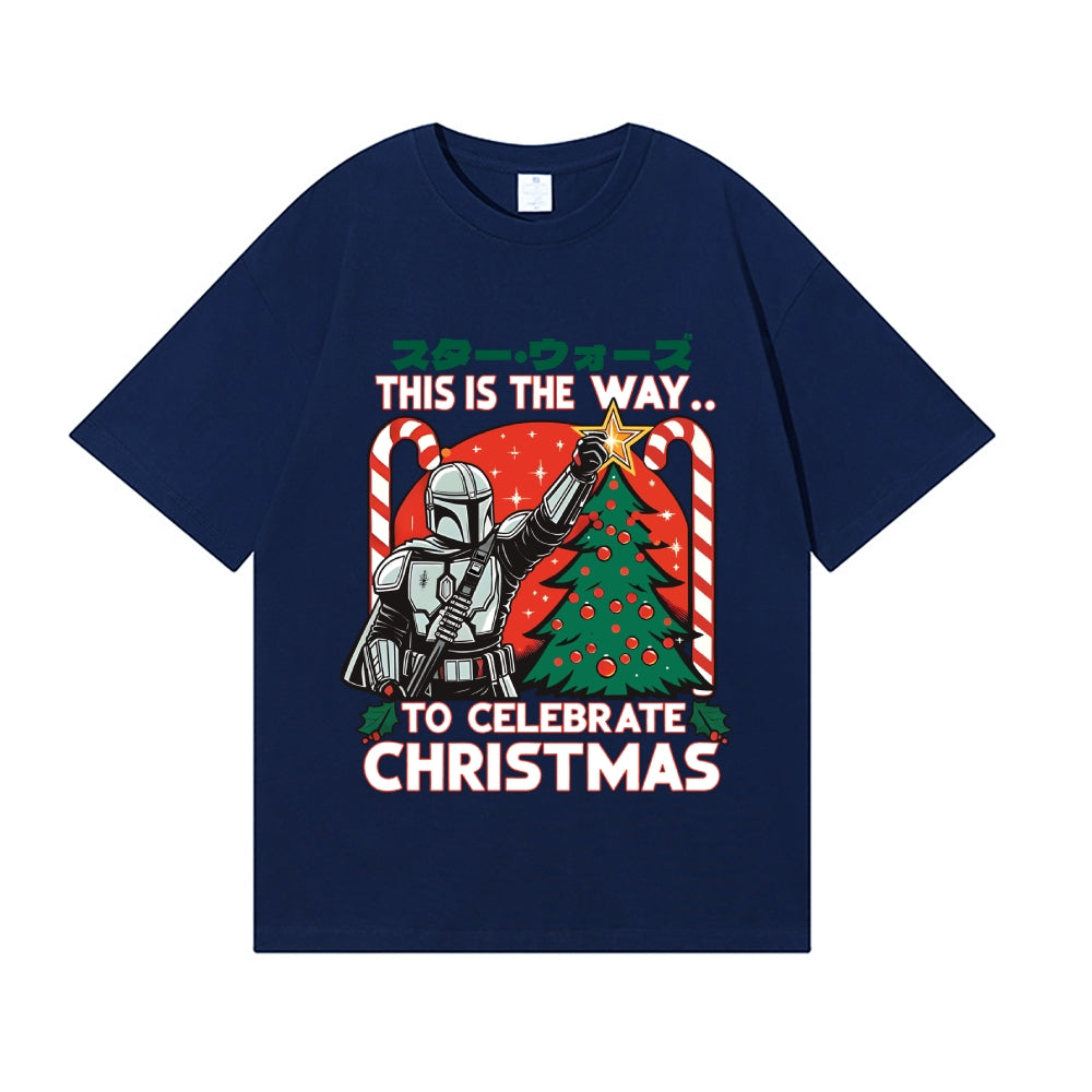 Christmas Star Wars Japanese Style Classic Tee
