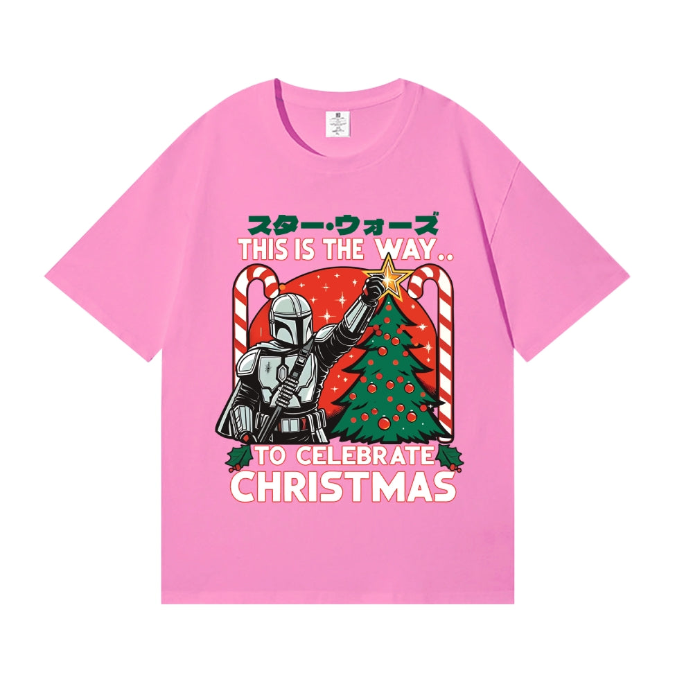 Christmas Star Wars Japanese Style Classic Tee