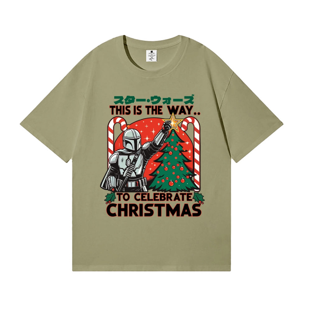 Christmas Star Wars Japanese Style Classic Tee