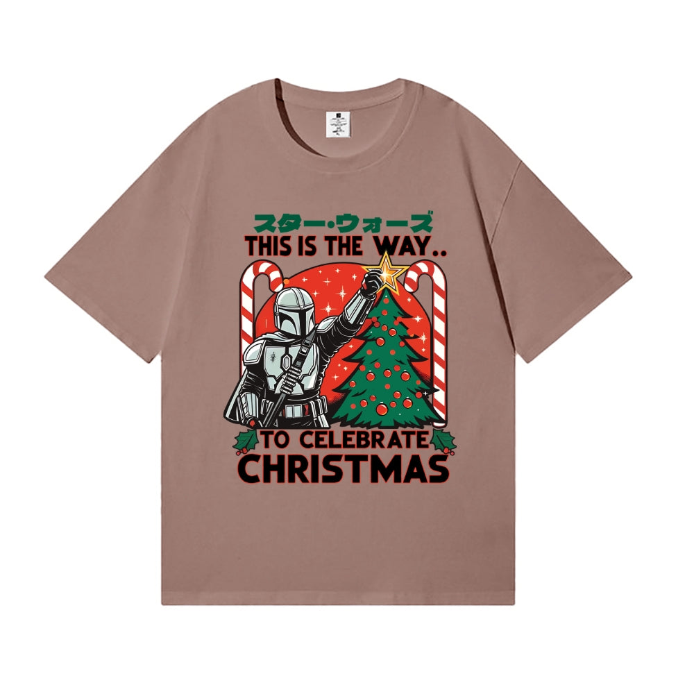 Christmas Star Wars Japanese Style Classic Tee