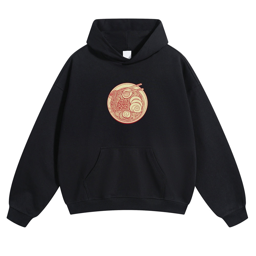 Ramen Vintage Cotton Hoodie