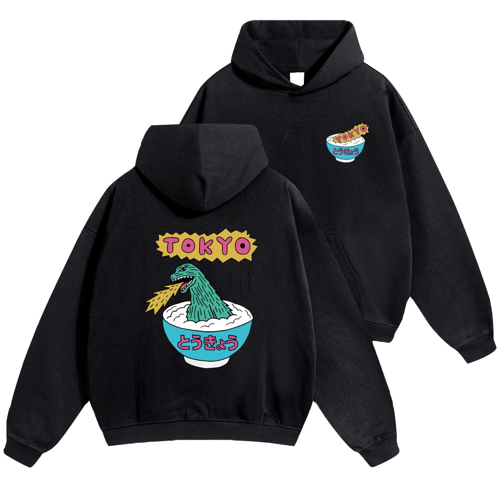Tokyo Kaiju Vintage Cotton Hoodie