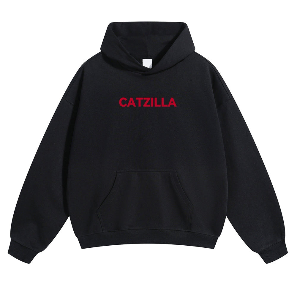 Catzilla Vintage Cotton Hoodie