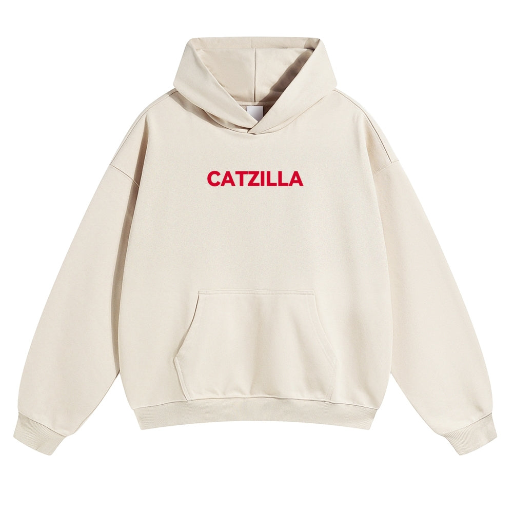 Catzilla Vintage Cotton Hoodie