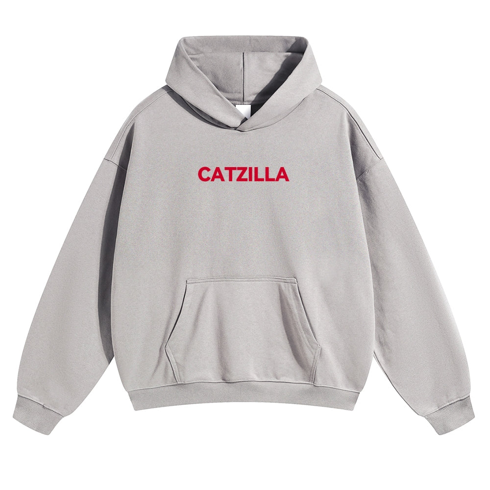 Catzilla Vintage Cotton Hoodie