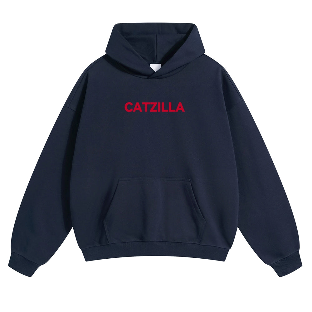 Catzilla Vintage Cotton Hoodie
