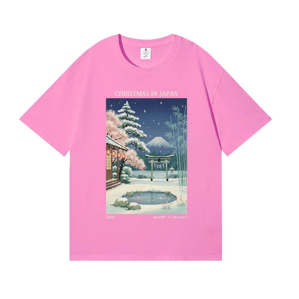 Christmas Japan Japanese Style Classic Tee