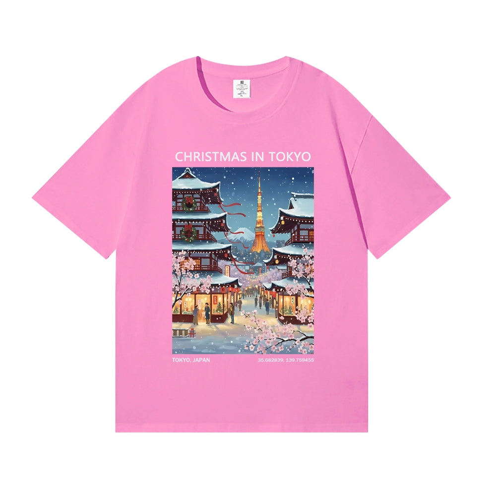 Christmas Japan Japanese Style Classic Tee