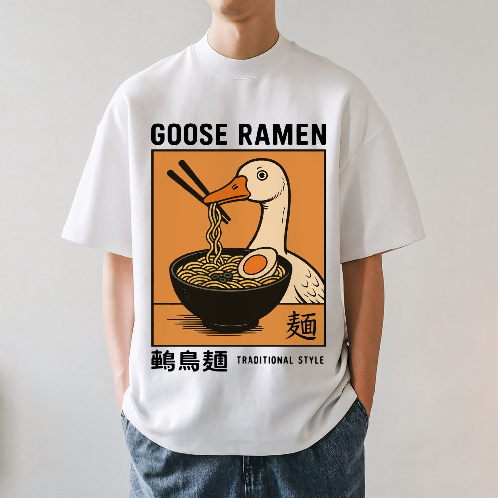 Goose Ramen Japanese Style Classic Tee