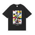 Christmas Tree Mondrian Pop Art Japanese Style Classic Tee
