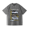 Car Vintage Wash Japanese Design T-Shirt