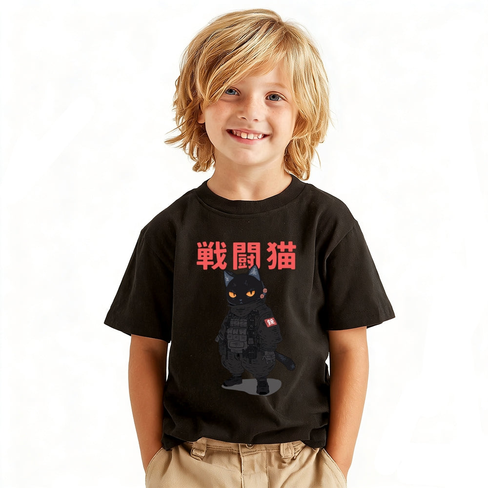 Battle Cat Vintage Kids Cotton T-shirt