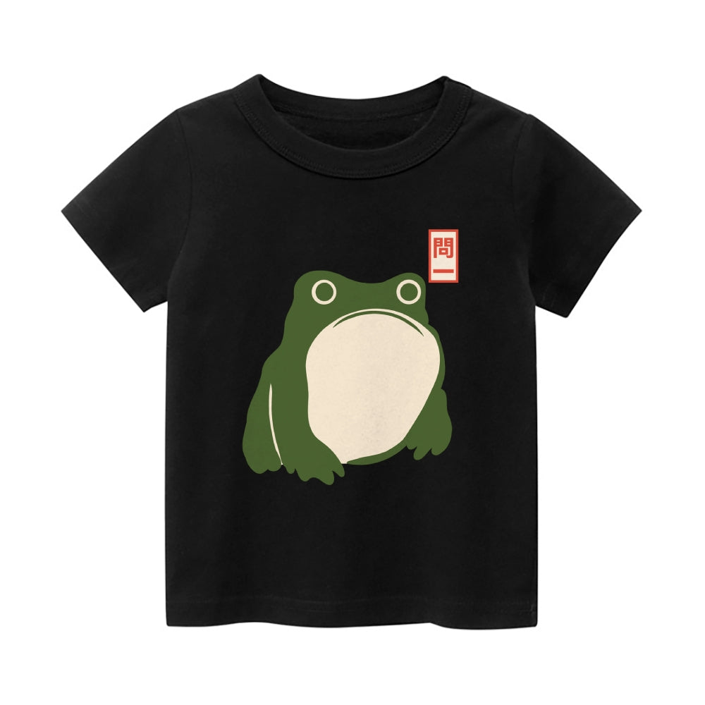 Frog Vintage Kids Cotton T-shirt