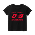 Drum Bass Vintage Kids Cotton T-shirt