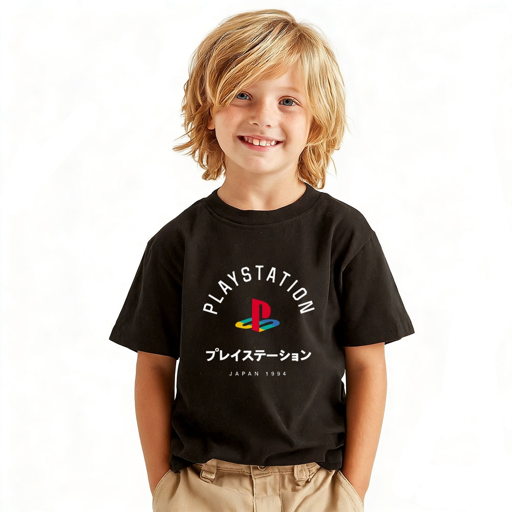 Game Vintage Kids Cotton T-shirt