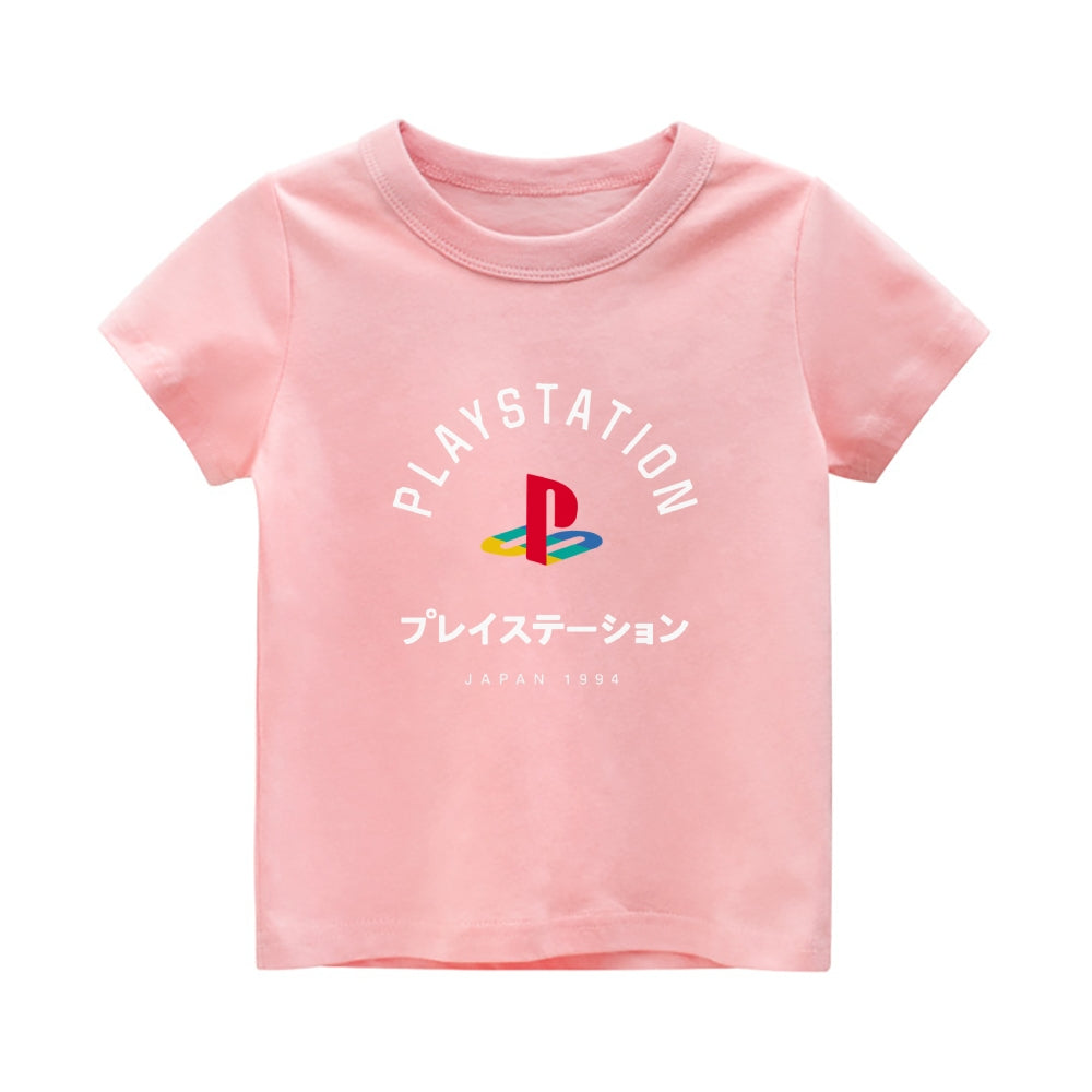 Game Vintage Kids Cotton T-shirt