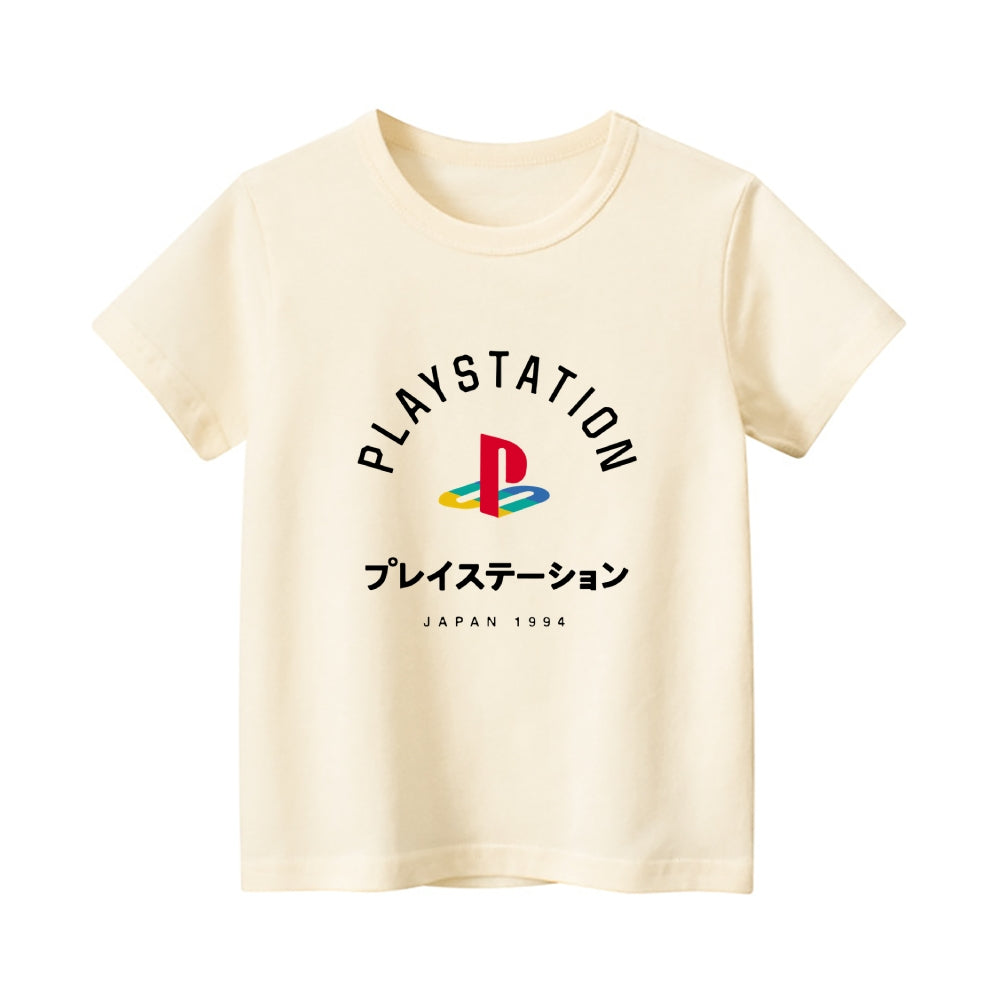 Game Vintage Kids Cotton T-shirt