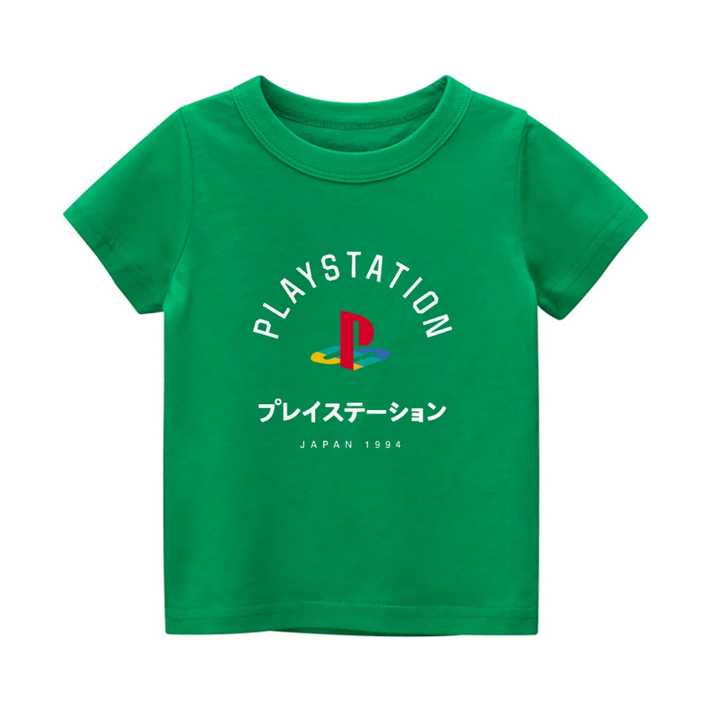 Game Vintage Kids Cotton T-shirt