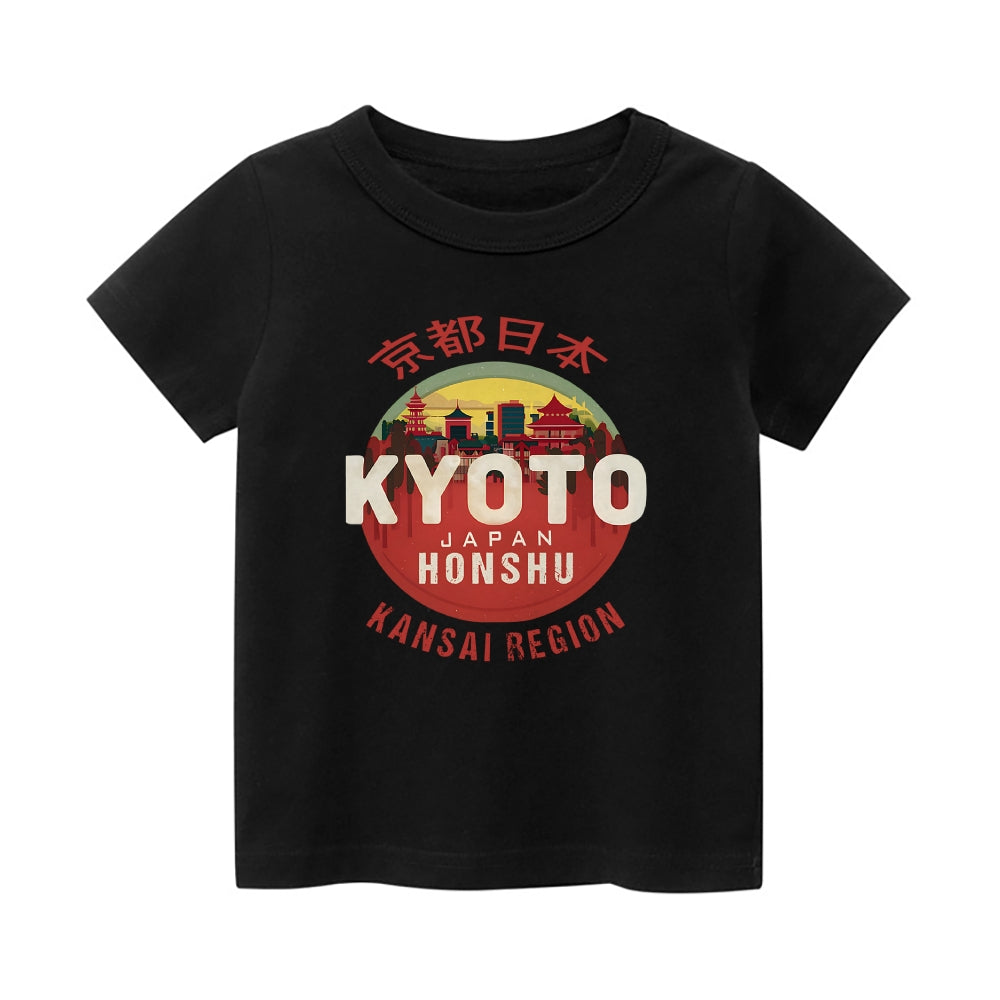 Kyoto Vintage Kids Cotton T-shirt
