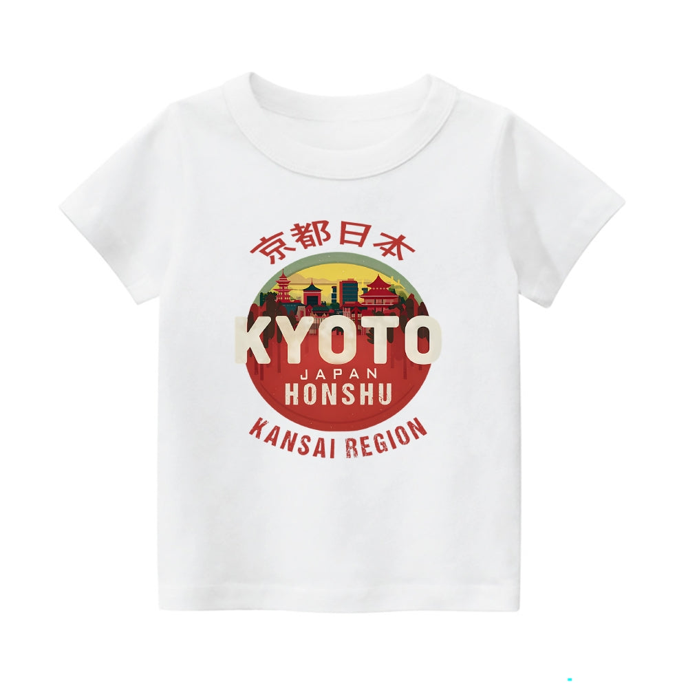 Kyoto Vintage Kids Cotton T-shirt