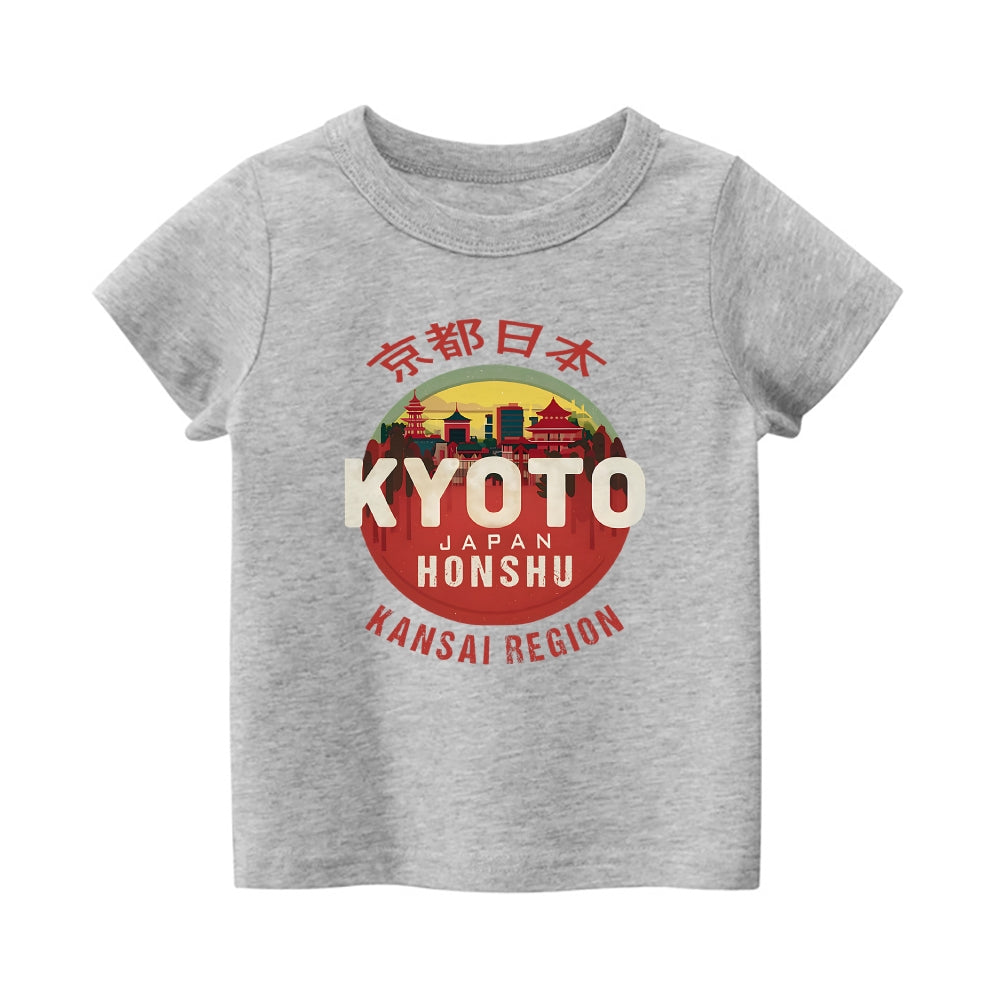 Kyoto Vintage Kids Cotton T-shirt