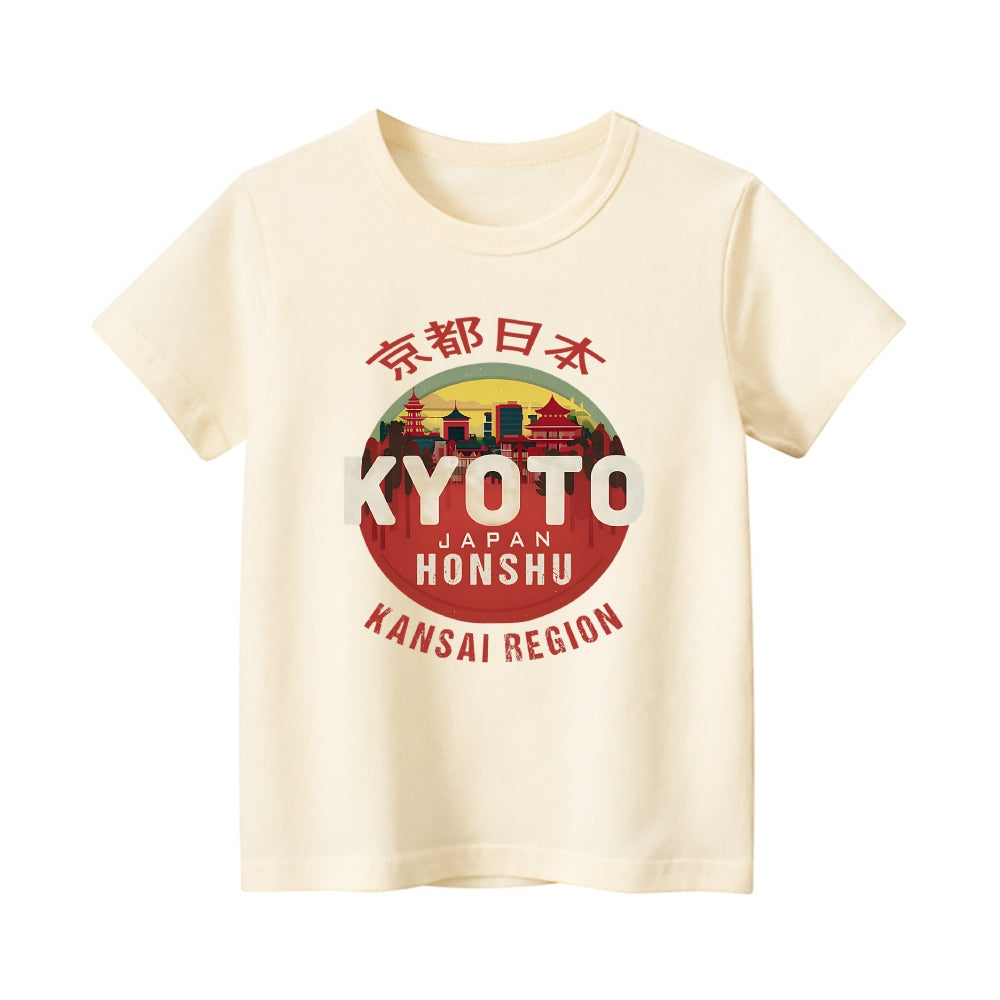 Kyoto Vintage Kids Cotton T-shirt
