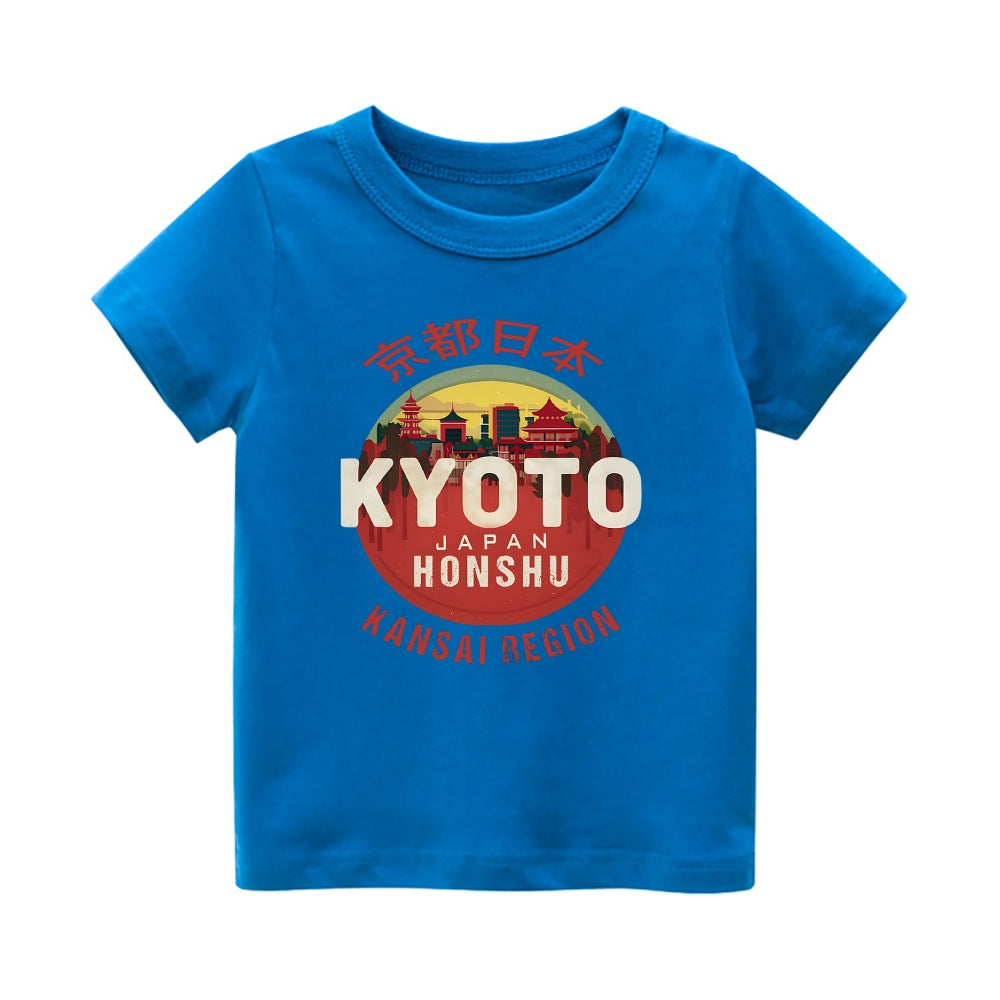 Kyoto Vintage Kids Cotton T-shirt