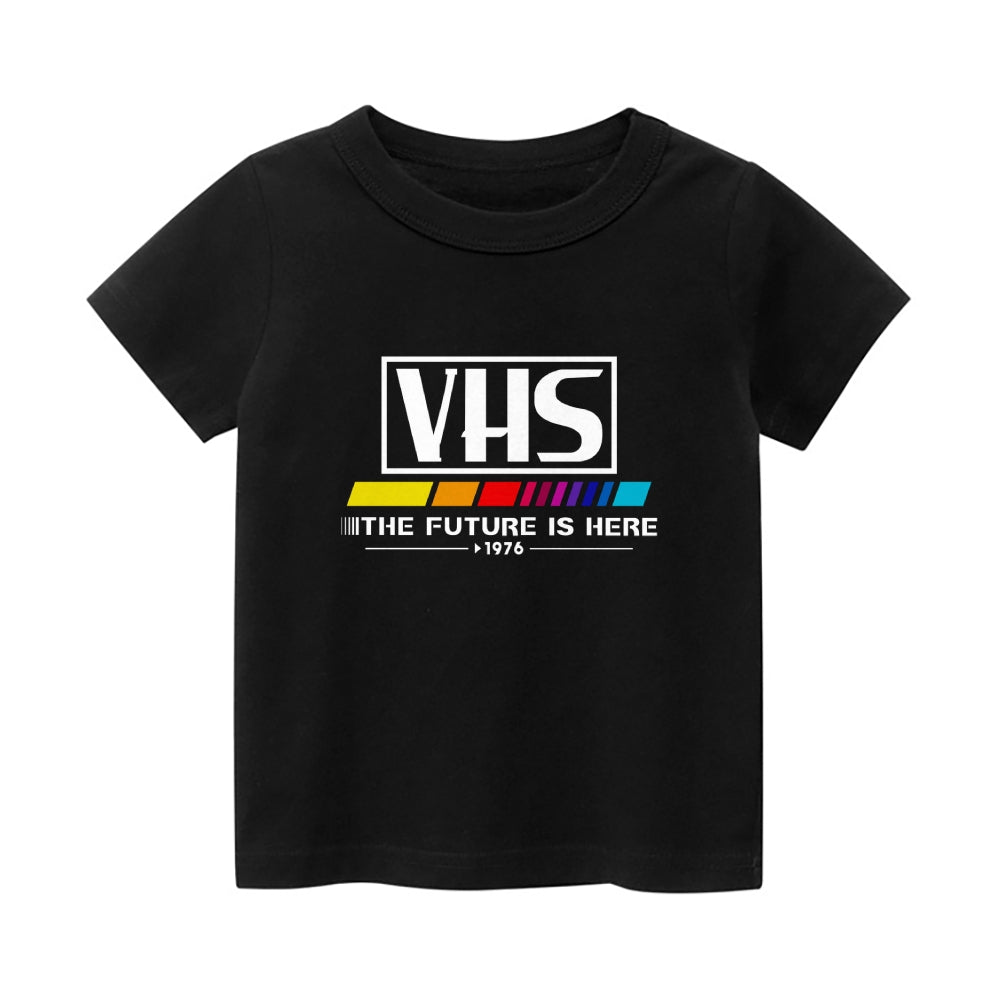 VHS Vintage Kids Cotton T-shirt