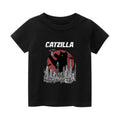 Catzilla Vintage Kids Cotton T-shirt