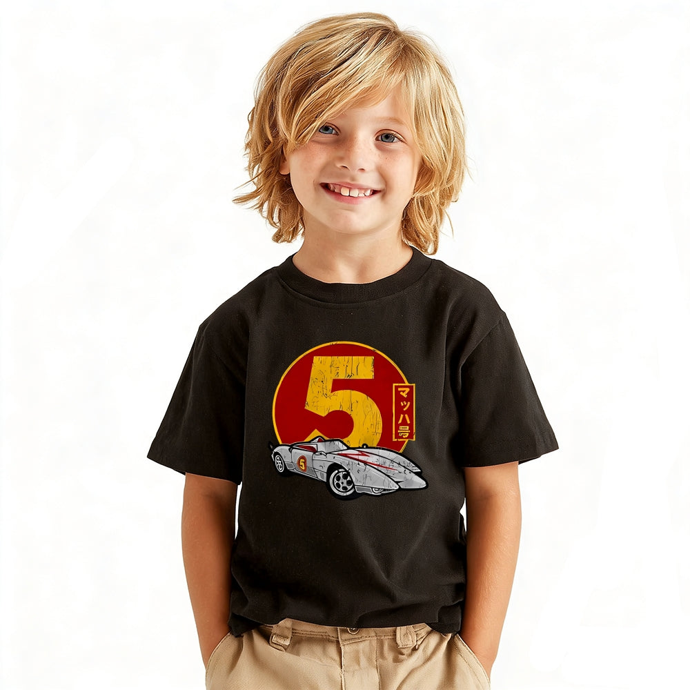 Speed Racer Vintage Kids Cotton T-shirt