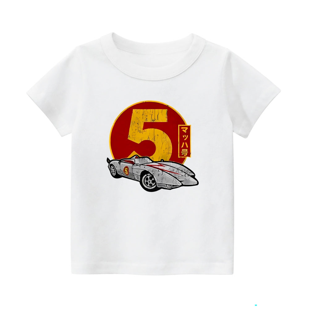 Speed Racer Vintage Kids Cotton T-shirt