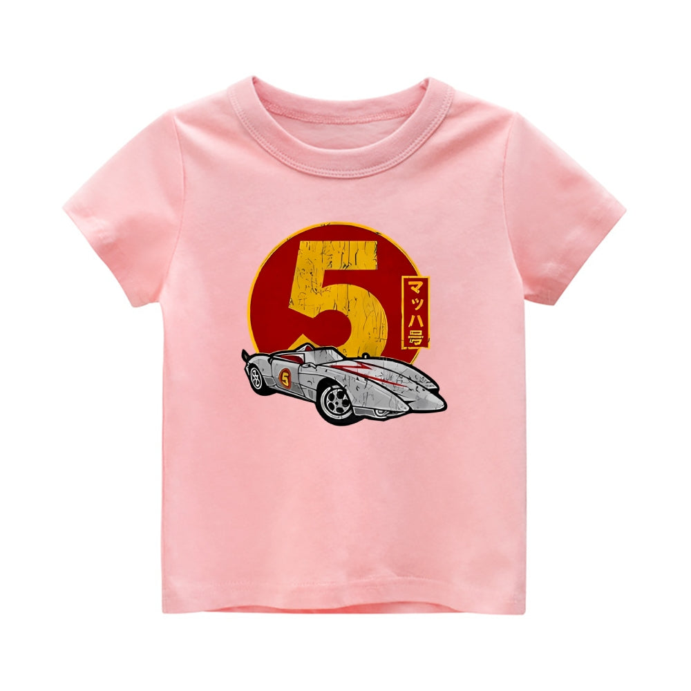 Speed Racer Vintage Kids Cotton T-shirt