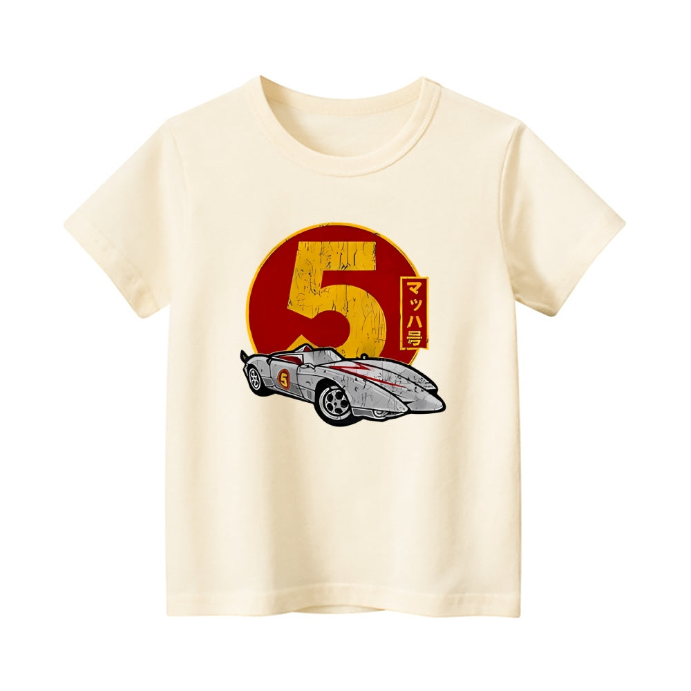 Speed Racer Vintage Kids Cotton T-shirt