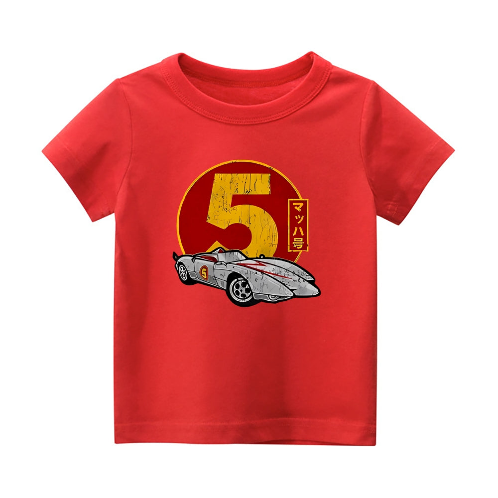 Speed Racer Vintage Kids Cotton T-shirt