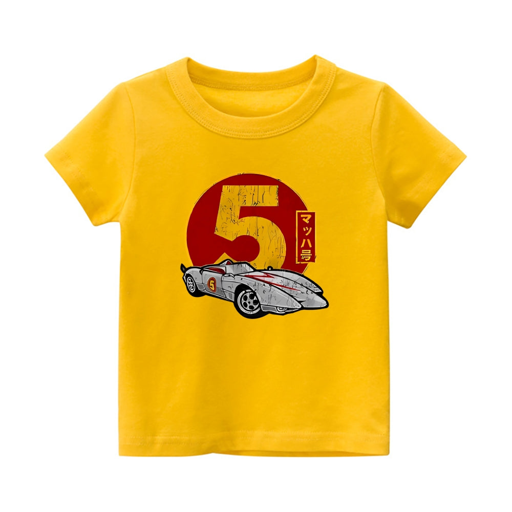 Speed Racer Vintage Kids Cotton T-shirt
