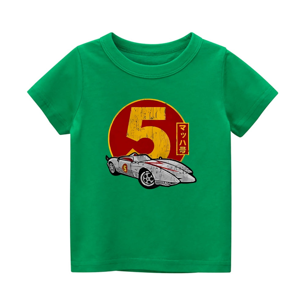 Speed Racer Vintage Kids Cotton T-shirt