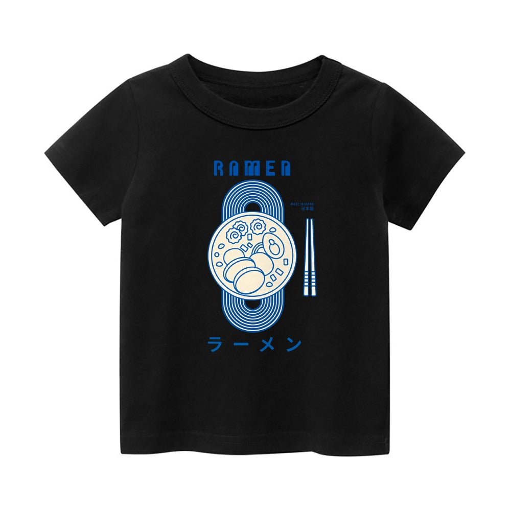 Ramen Vintage Kids Cotton T-shirt