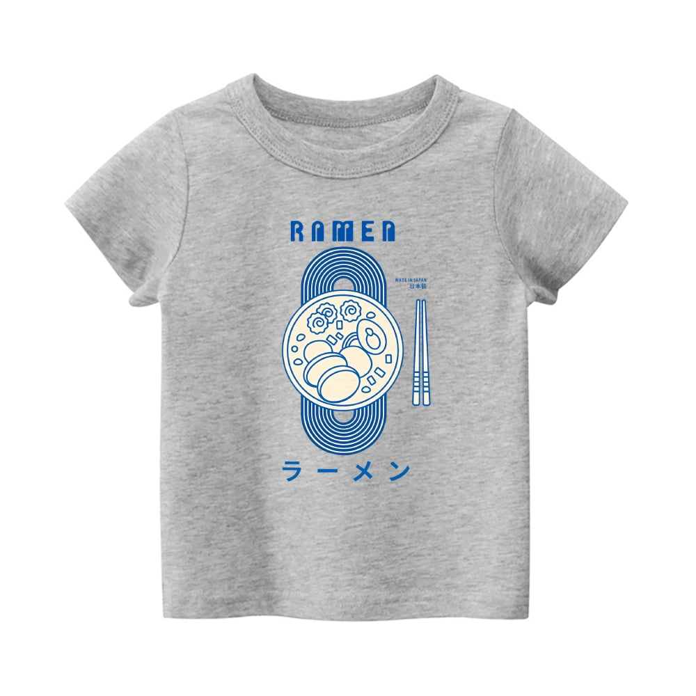 Ramen Vintage Kids Cotton T-shirt