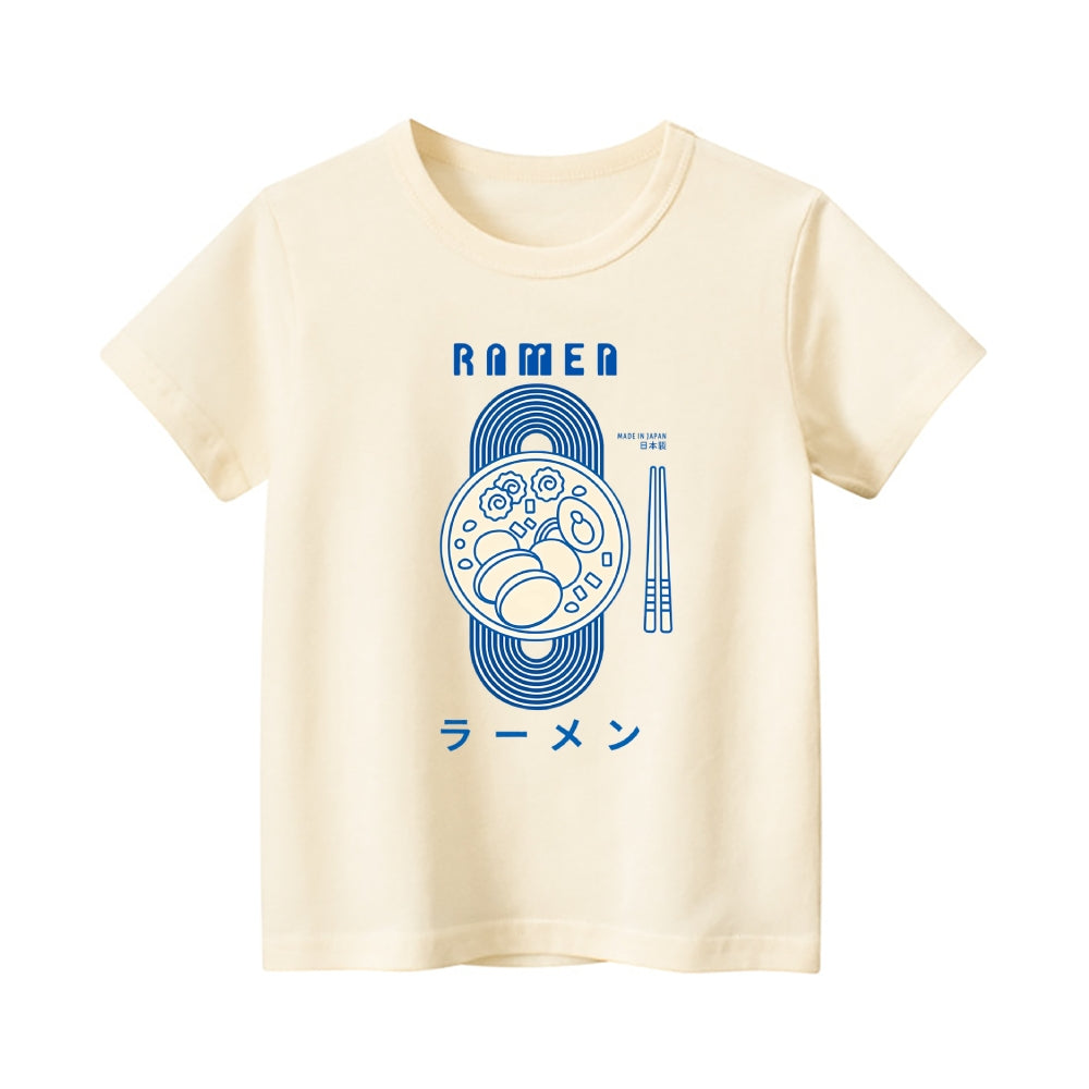 Ramen Vintage Kids Cotton T-shirt