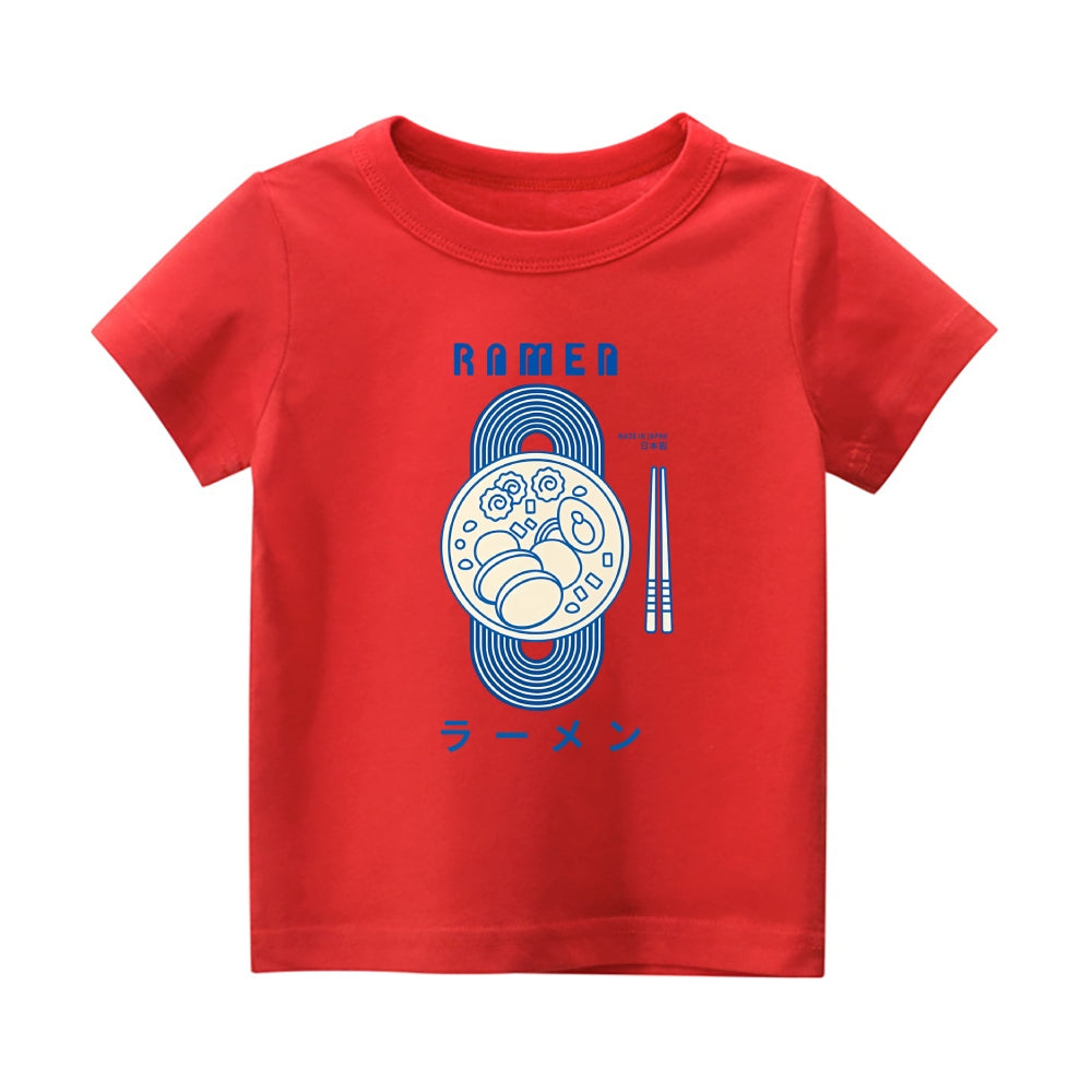 Ramen Vintage Kids Cotton T-shirt