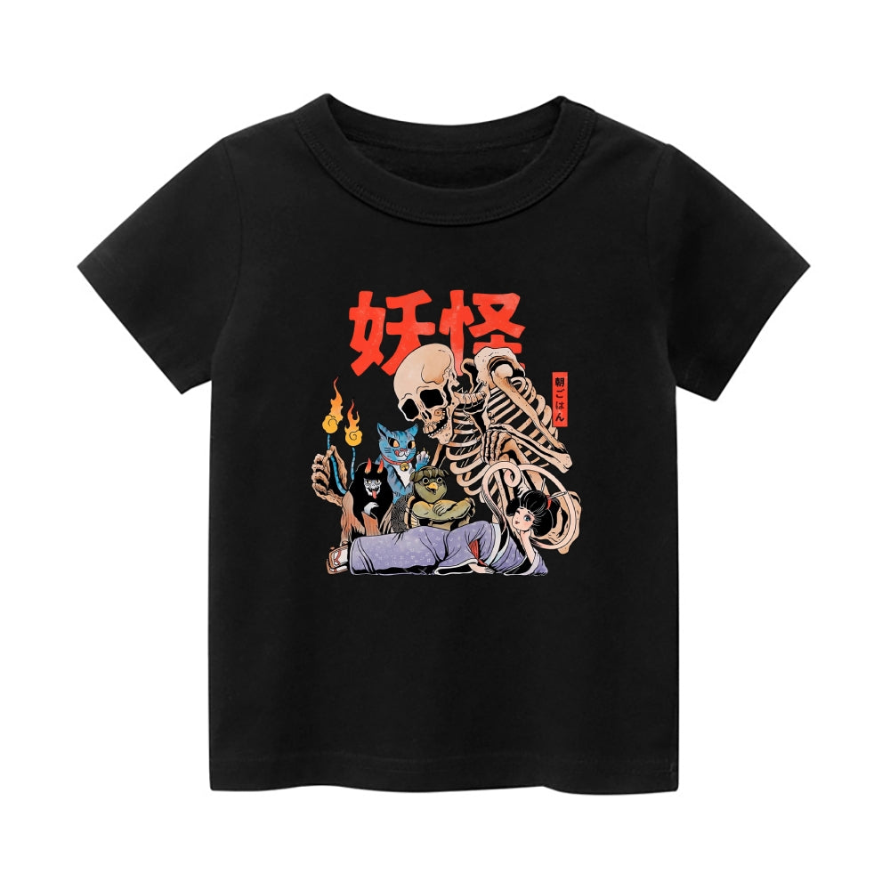 Yokai Vintage Kids Cotton T-shirt
