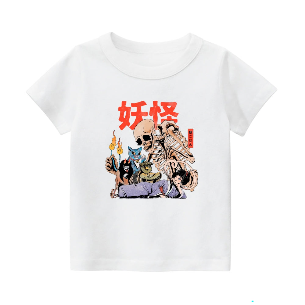 Yokai Vintage Kids Cotton T-shirt