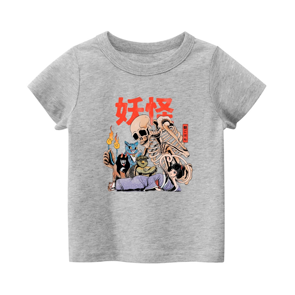 Yokai Vintage Kids Cotton T-shirt