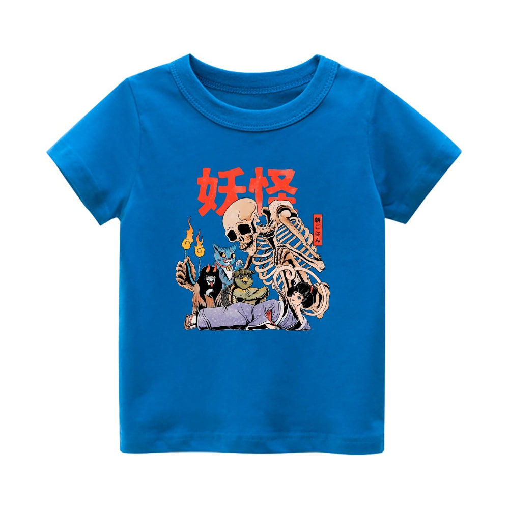 Yokai Vintage Kids Cotton T-shirt