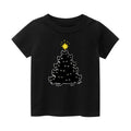 Christmas Cat Vintage Kids Cotton T-shirt