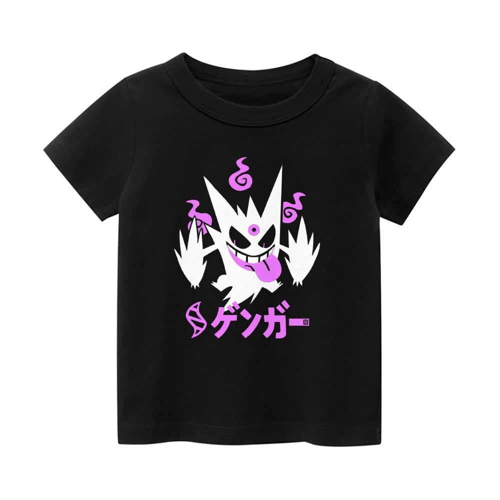 Gengar Vintage Kids Cotton T-shirt